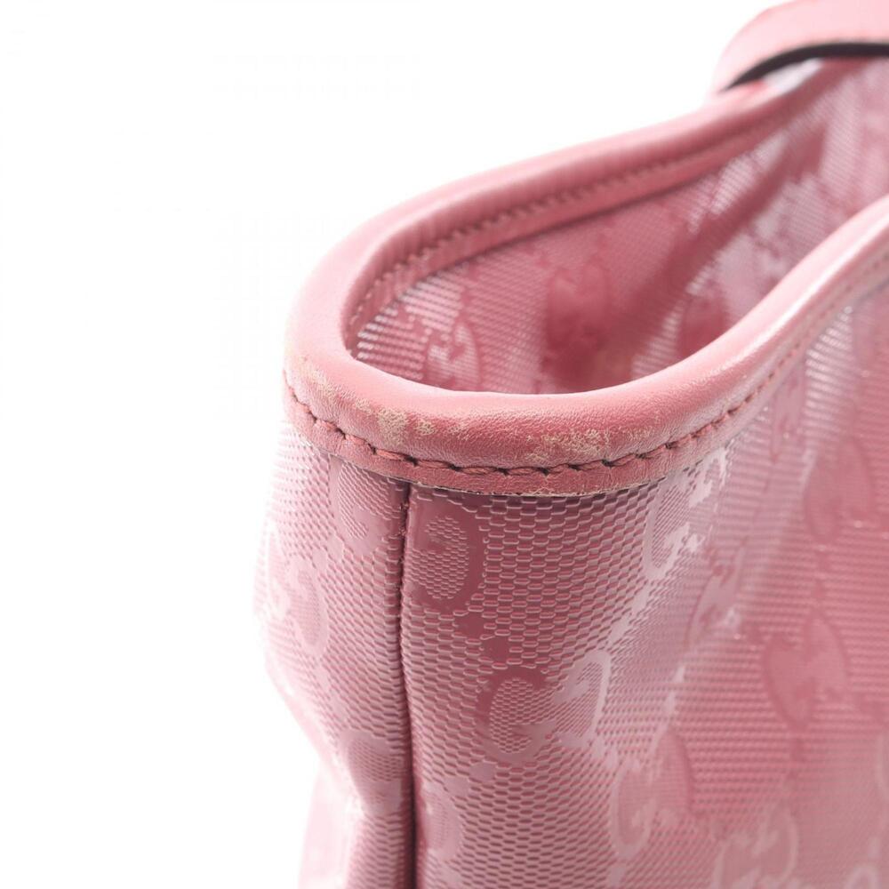 GUCCI Authentic Pink Leather Tote Bag - Picture 7 of 10